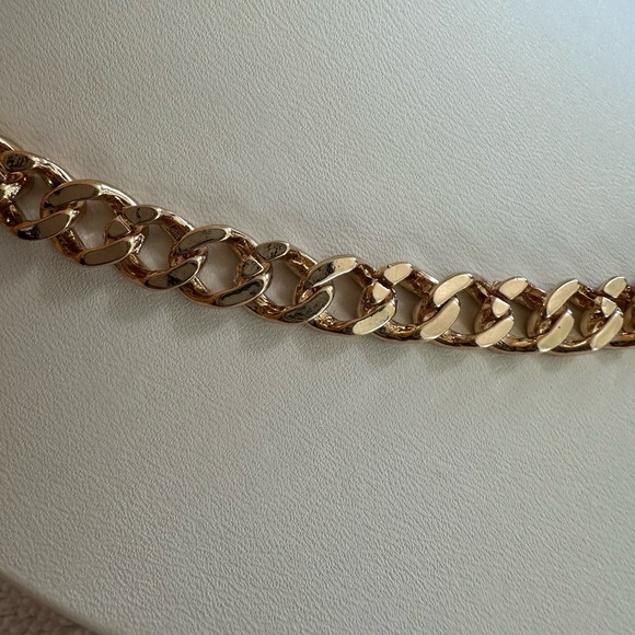 Jennifer & CO. Women’s Gold & Crystal Earring Necklace Set, Reversible, NEW! - Picture 9 of 14